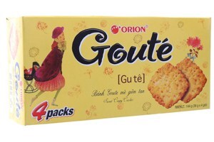 Bánh quy mè Gouté hộp 144g