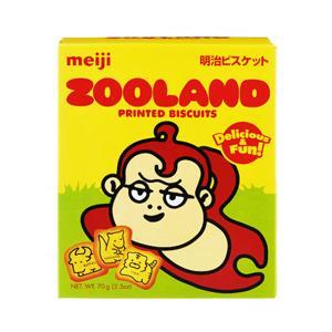 Bánh quy Meiji Zooland hộp 70g