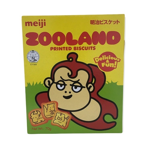 Bánh quy Meiji Zooland hộp 70g