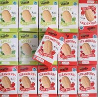 Bánh quy mềm ăn dặm ORGANIC MAMIA- vị dâu 120g 6 gói (7m+)