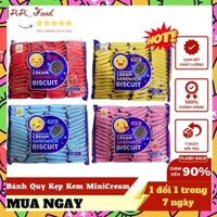 Bánh quy mini, bánh kẹp kem Cream Sandwich 4 vị - bảo hành 12 tháng - 1 đổi 1 trong 7 ngày