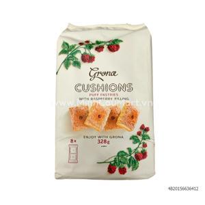 Bánh quy mứt mâm xôi Grona Cushions 328g