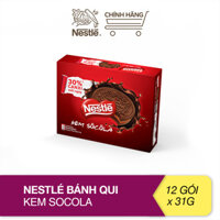 Bánh quy Nestlé vị kem socola (hộp 12 gói x 31gr)