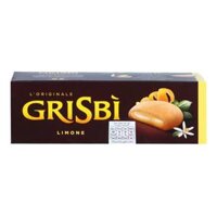 Bánh Quy Nhân Kem Chanh, Grisbì, Limone, Biscuits Filled with Lemon Cream, 4.76 oz (135g) - MATILDE VICENZI