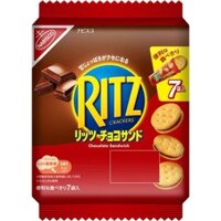 Bánh Quy Nhân Kem Socola Ritz Crackers Sandwich 187g - Hàng Nhật nội địa