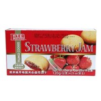 Bánh Quy Nhân Mứt Dâu Ever (120g)