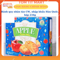 Bánh quy nhân táo CW nhập khẩu hàn quốc, hộp 234g