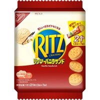 Bánh Quy Nhân Vani Socola Ritz Crackers Sandwich 187g - Hàng Nhật nội địa