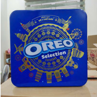 Bánh quy OREO Selection hộp thiếc 414g - Thùng 10 hộp x 414g