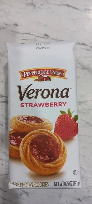 Bánh quy Pepperidge Farm dâu tây Verona 191gr