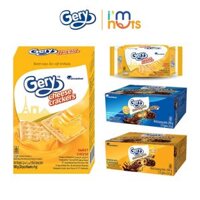 Bánh Quy Phô Mai Gery Cheese Crackers và Bánh Cuộn Gery Crunch Roll Phủ Socola