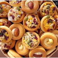 Bánh Quy Pizza Mix Hạt Dinh Dưỡng, Bánh Nướng Hạt Ngũ Cốc Ăn Kiêng Cân Rời 500g/1kg