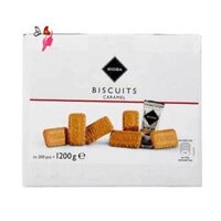 Bánh quy Rioba Biscuits Caramel Đức hộp 1,2kg 200 cái