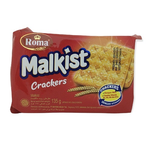 Bánh quy Roma Malkist Crackers - 135g