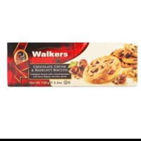 Bánh quy sô cô la hạt dẻ Walkers hộp 150g