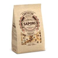 Bánh Quy Socola, Cantuccini, Dark Chocolate Chunks Biscotti, 6.17 oz (175g) - SAPORI
