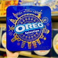 BÁNH QUY SOCOLA OREO SELECTION 3 VỊ HỌP THIẾC 414GR (15 GÓI) (có túi giấy)