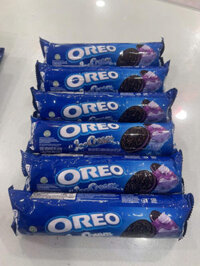 Bánh quy socola Oreo vị kem lạnh việt quất 119.6g