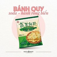 Bánh Quy Soda Hành Rong Biển Đài Loan - 300g - Vesta Mart