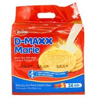 Bánh Quy Sữa Roma D-Maxx Marie 528Gr Đỏ (24 Gói) - bịch