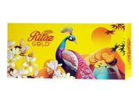 BÁNH QUY THẬP CẨM 105G - Ritaz Gold ( hộp giấy chữ nhật nhỏ  mẫu con Công )