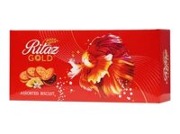BÁNH QUY THẬP CẨM 105G - Ritaz Gold ( hộp giấy chữ nhật nhỏ mẫu con Cá )