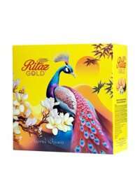 BÁNH QUY THẬP CẨM  210G - Ritaz Gold ( hộp vuông nhỏ mẫu con Công )