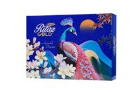 BÁNH QUY THẬP CẨM  270G - Ritaz Gold ( hộp chữ nhật lớn mẫu con Công )
