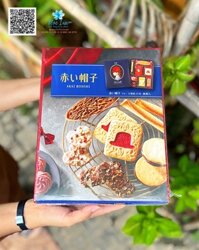 Bánh Quy Tổng Hợp Akai Bohshi Nhật Bản 175gr – hộp