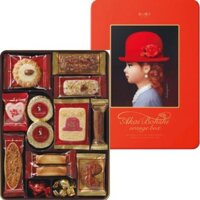 Bánh quy tổng hợp Akai Bohshi Red Hat Pink Box 279g