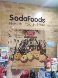 Bánh quy Tresor Dore vuông 300g