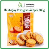 Bánh Quy Trứng Muối Đài Loan Pamiriter Bịch 500gr Siêu To