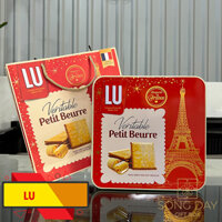 Bánh quy Véritable Petit Beurre LU Hộp Thiếc