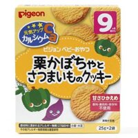 Bánh quy vị bí ngô và khoai lang Pigeon 50g