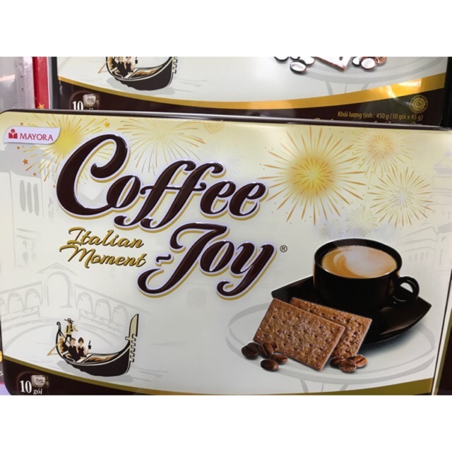 Bánh quy vị cà phê Coffee Joy hộp 450g