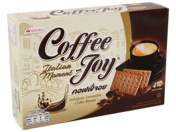 Bánh quy vị cà phê hảo hạng Coffee Joy hộp 180g