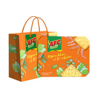 Bánh quy vị lúa mì và rau củ AFC hộp tết 350g