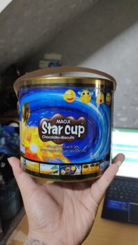 Bánh quy viên kem socola MAOJI Star Cup 100 viên/600g 12 28/03/24