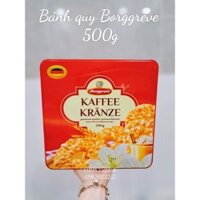 Bánh quy vòng rắc đường mịn Borggreve Kaffee 500g