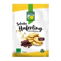 Bánh Quy Yến Mạch Socola Hữu Cơ Thuần Chay, Schoko Haferling, Oat & Chocolate (125g) - BOHLSENER MUHLE