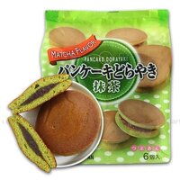 Bánh Rán Dorayaki Nhân Đậu Đỏ Trà Xanh 310g