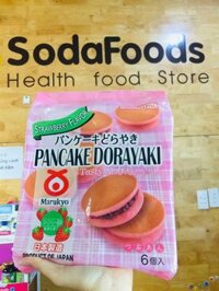 Bánh rán Marukyo nhân đậu đỏ – vị dâu tây (6 cái )