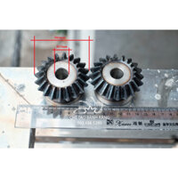 Bánh răng côn thẳng Z20M3 tỷ lệ 1:1 vật liệu thép chất lượng cao