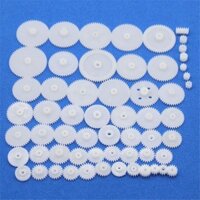 Bánh răng nhựa 58 loại 72 loại Gói bánh răng Công nghệ bánh răng Sản xuất nhỏ Phụ kiện mô hình DIY