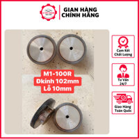 Bánh Răng Thẳng Modul 1 - 50R / 60R / 70R / 80R / 90R / 100R Dày 12mm Có Cùi. Thiết Kế Nhỏ Gọn