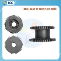 Bánh răng to trục phụ 3 chấu linh kiện máy cày