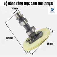 Bánh răng trục cam máy nổ xăng 168-170F (bánh răng sắt, nhựa)