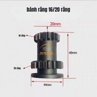 Bánh răng trục côn, bánh răng số 16/20 răng, 14/25 răng, 14/27 răng máy xới, máy cày 173-178-186-188