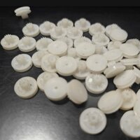 Bánh Răng Truyền Động Kèm Ròng Rọc Nhựa 10 Răng