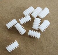 Bánh răng xoắn con sâu 6x10mm cho trục 2mm (Set 10 cái)